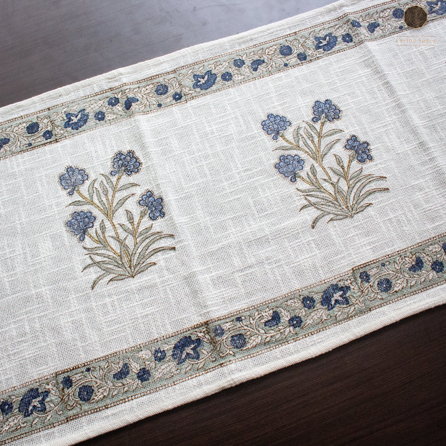 Bluebell Handloom Table Runner