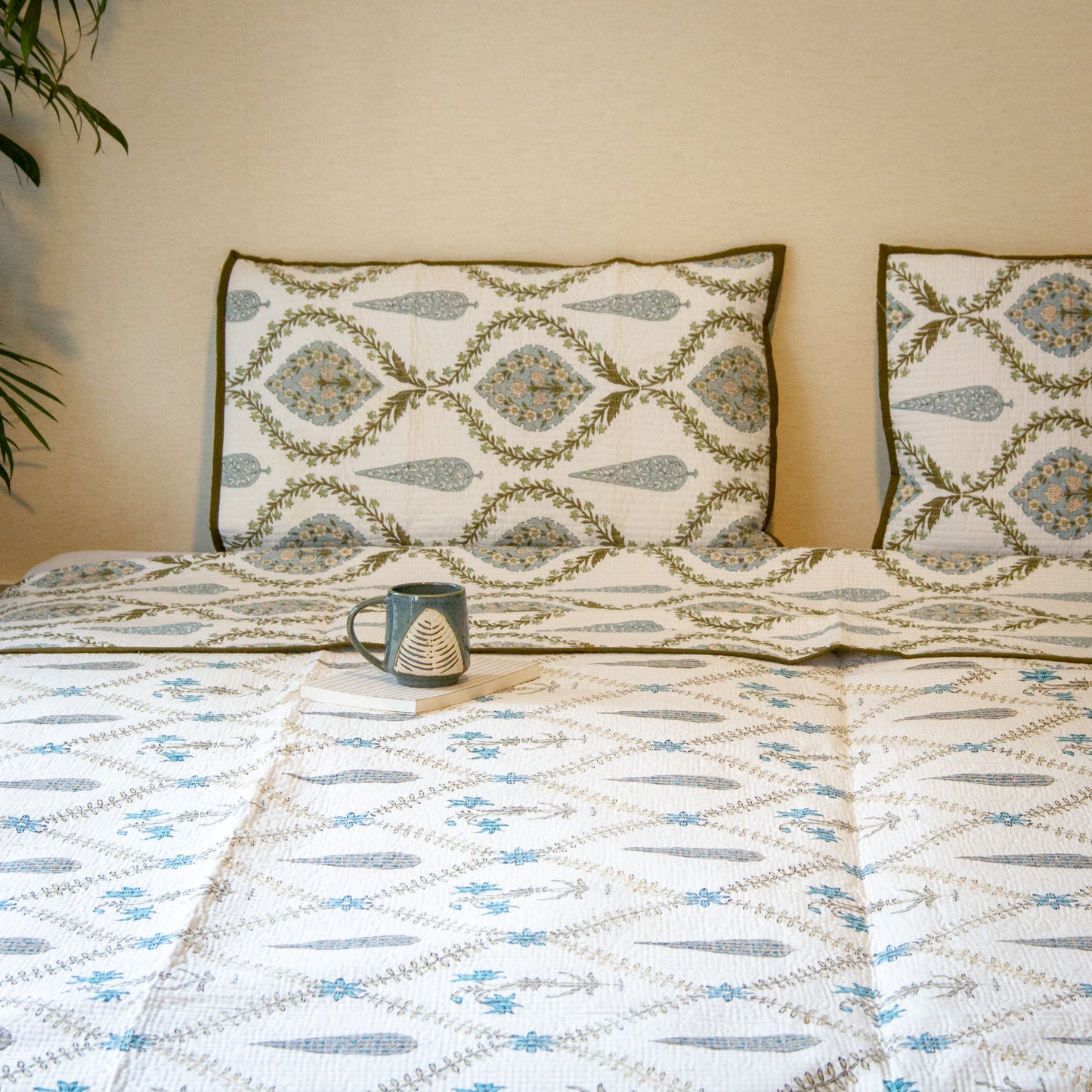 Blossom Series- Quilted Bedspread