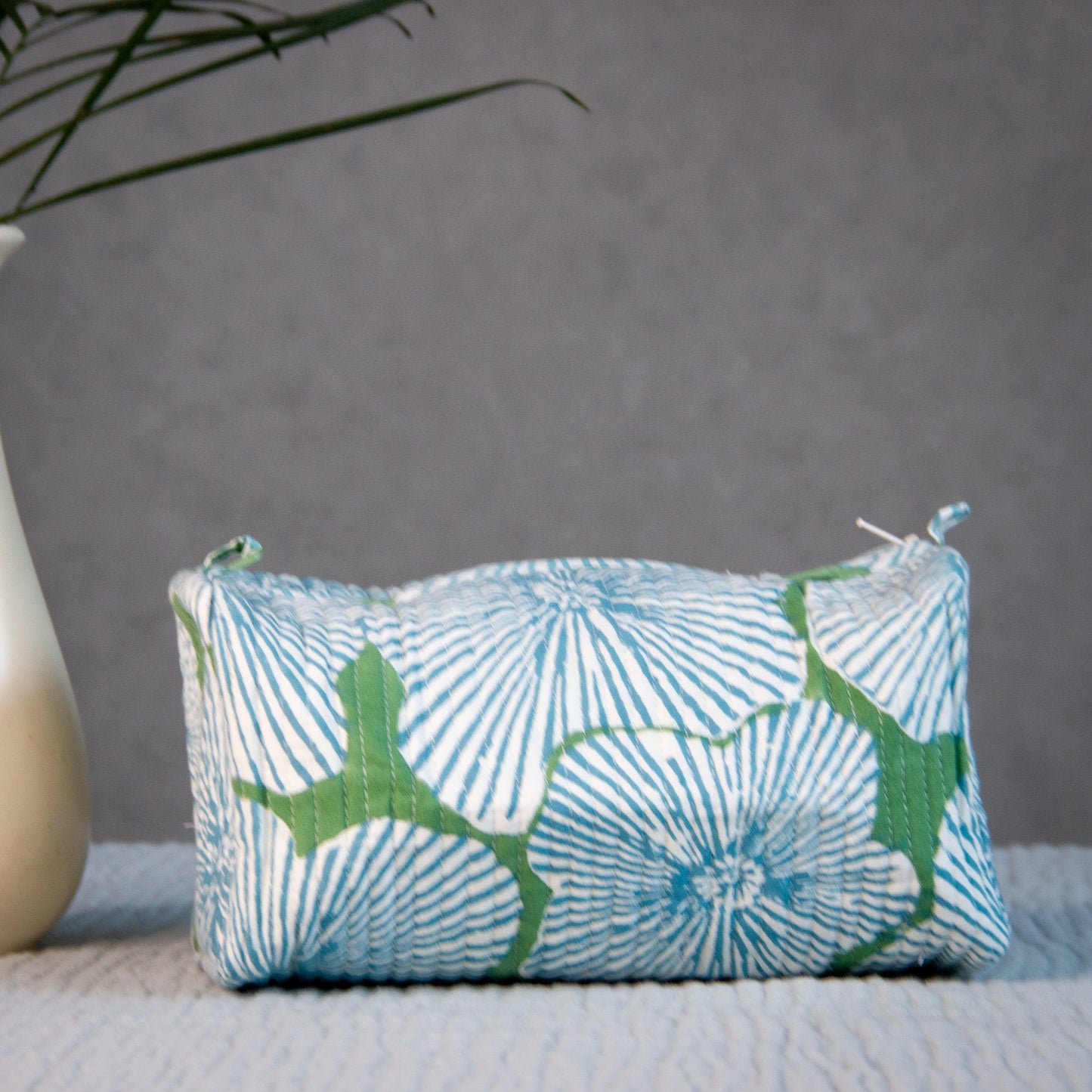 Hand block Printed Toiletry Pouches