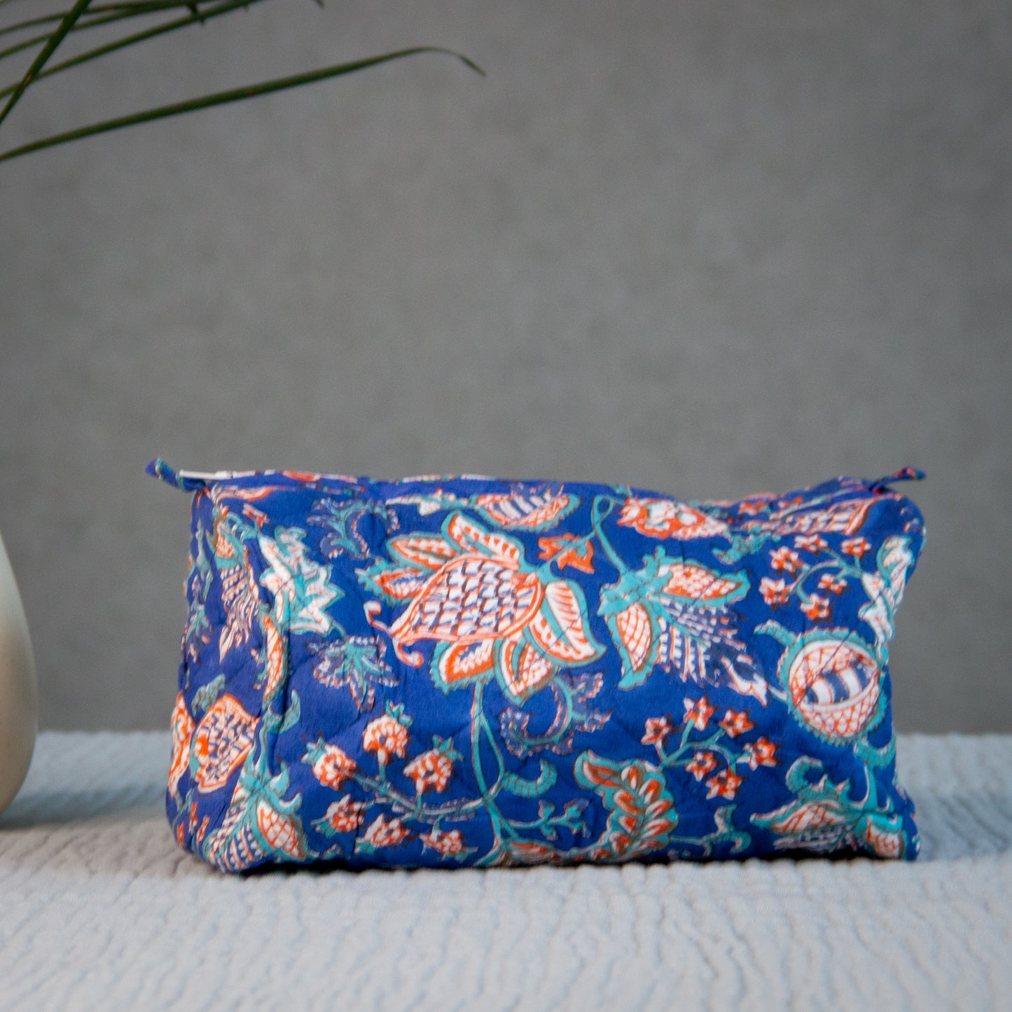 Hand block Printed Toiletry Pouches