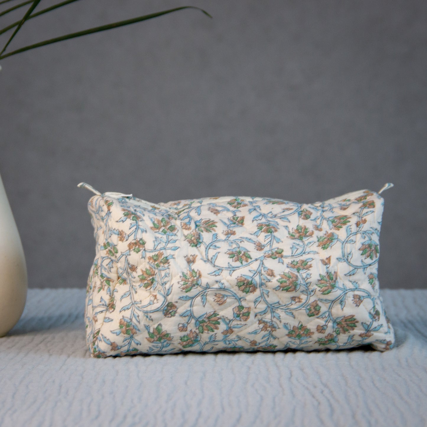 Hand block Printed Toiletry Pouches