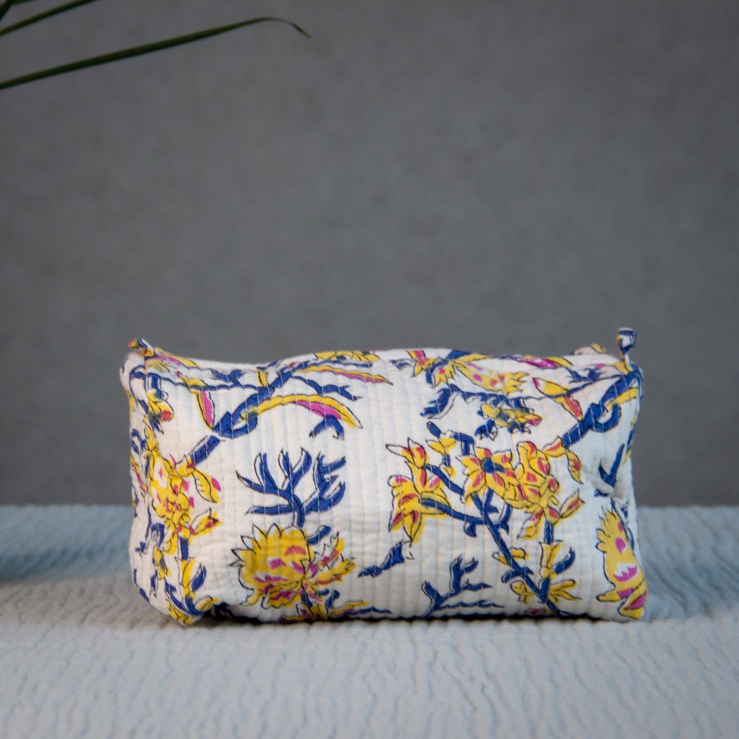 Hand block Printed Toiletry Pouches