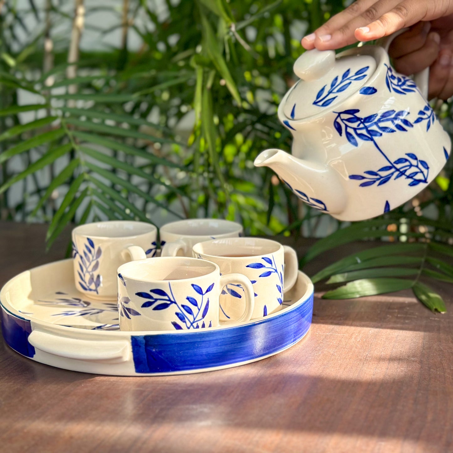 Blue Bell Tea Cup Set