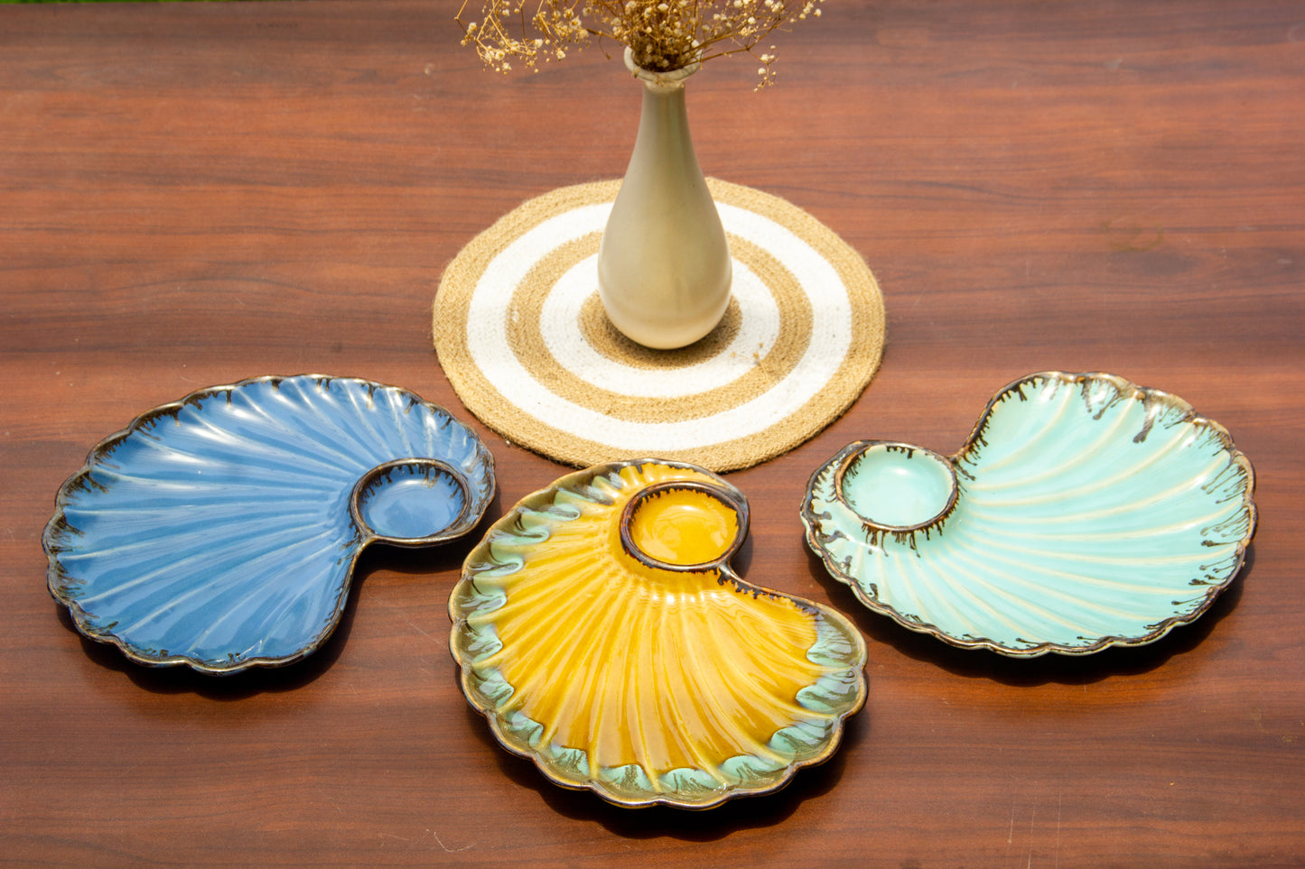 Cygnus Ceramic Chip and Dip Platter