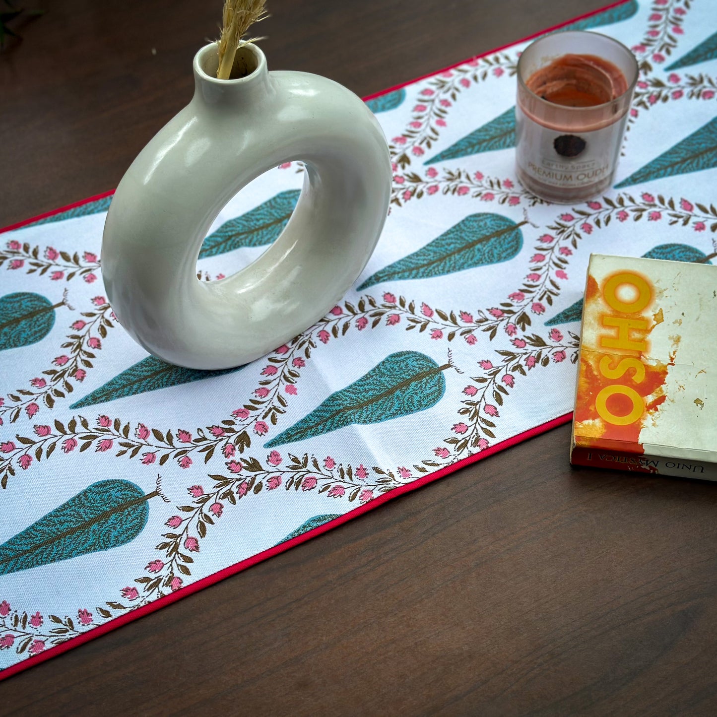 Blue Cypress Table Runner