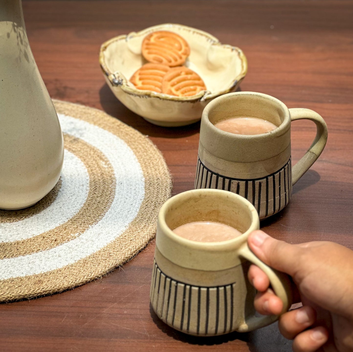 Stoneware Coffee Mugs