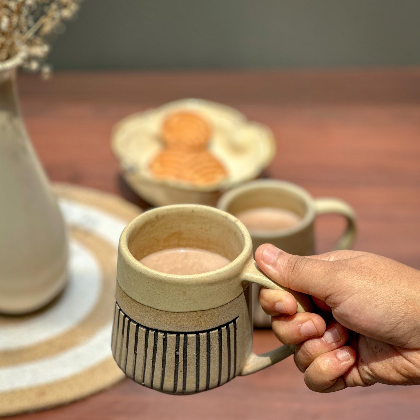 Stoneware Coffee Mugs