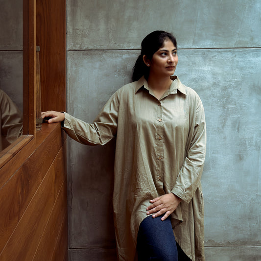 Long Shirt - Sand
