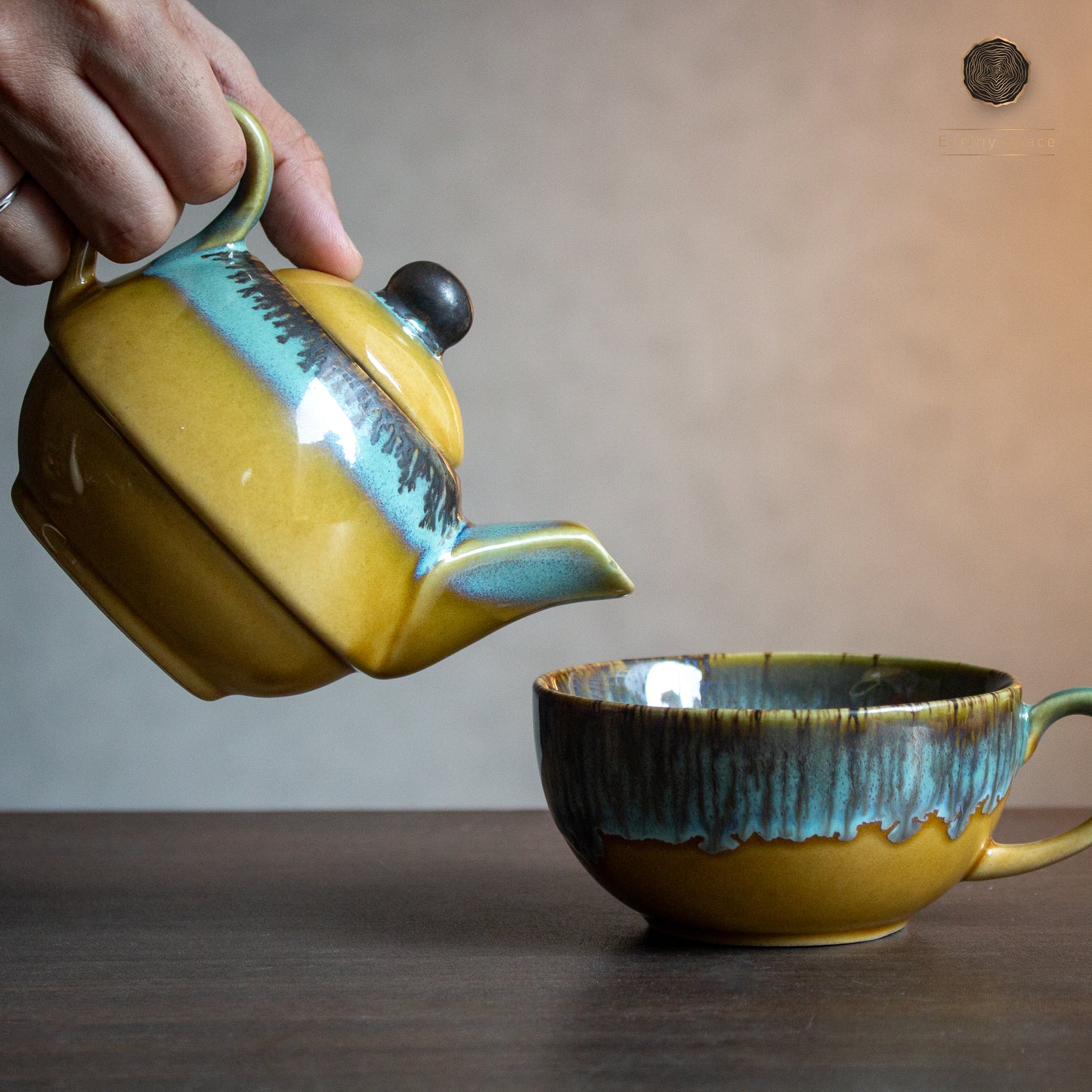 Kettle Cup - Mustard Yellow