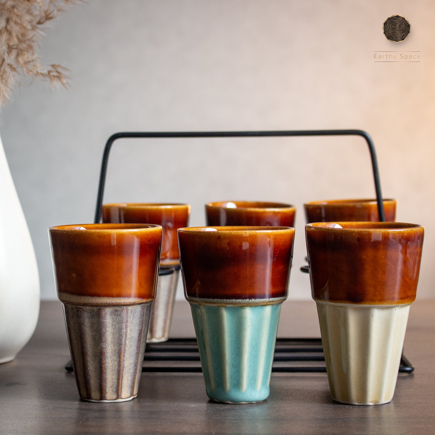 Artisanal Chai Glass - Set of 6