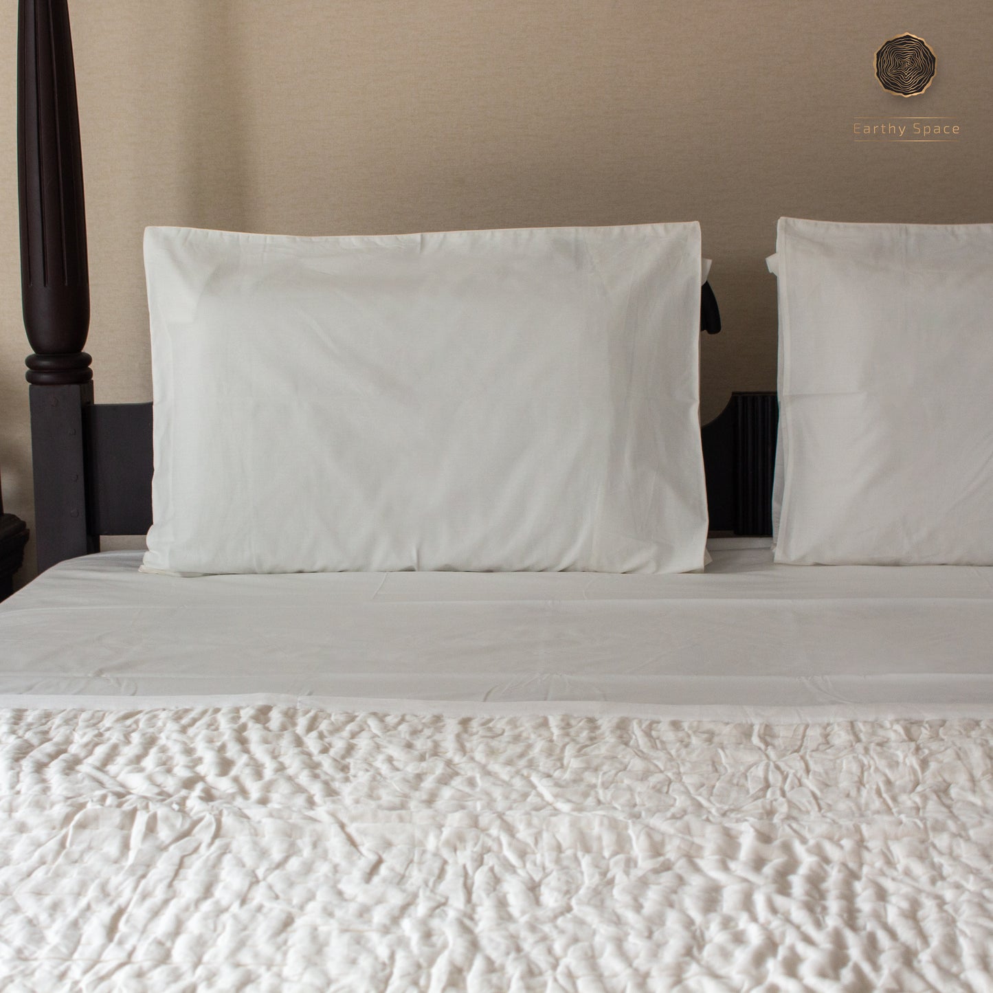 Solid Bedding Set -Off White