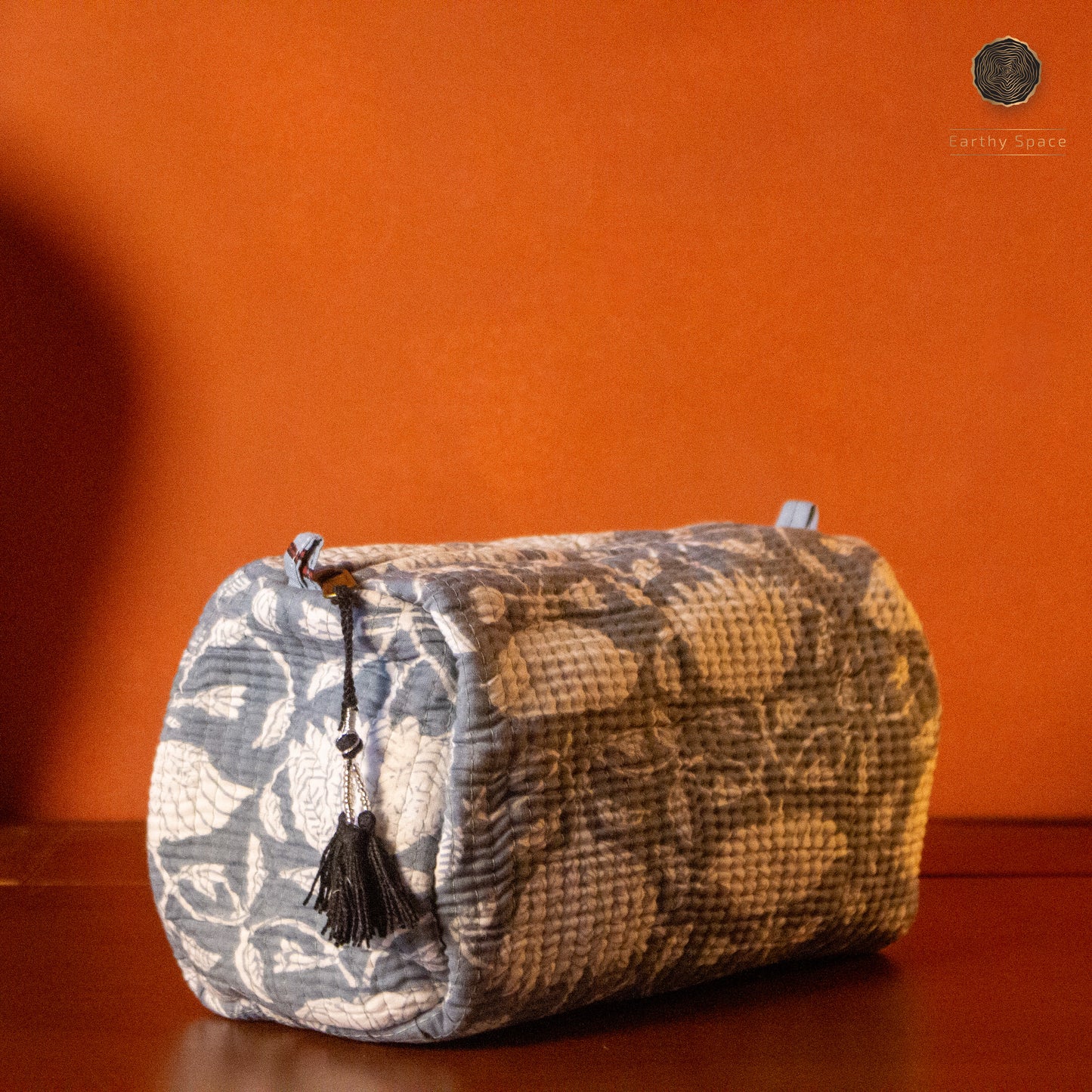 Travel Pouch Set - Grey Flora