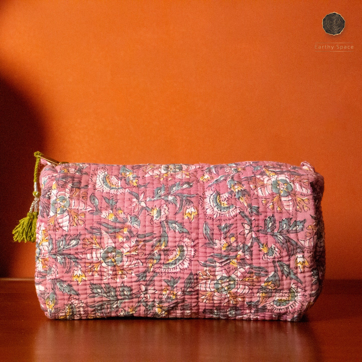 Travel Pouch Set - Pink Flora