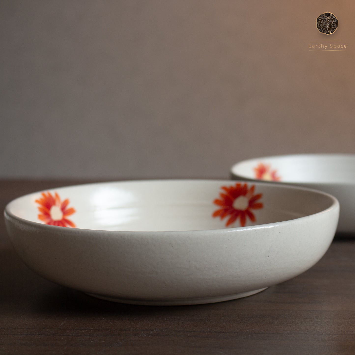 Ivory Floral Bowl