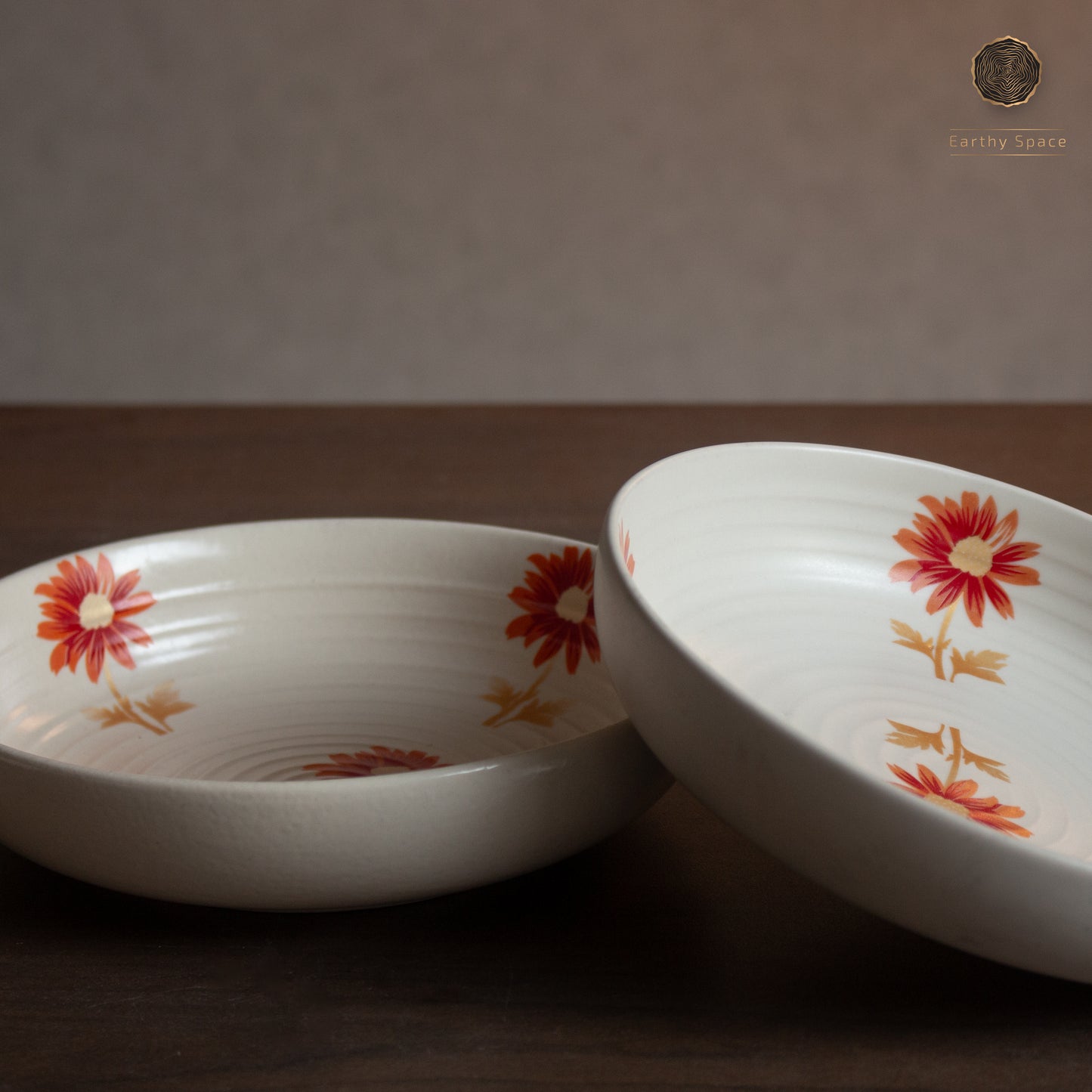 Ivory Floral Bowl