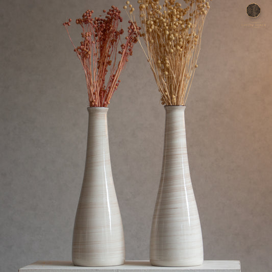 Boho Vase - Long Striped