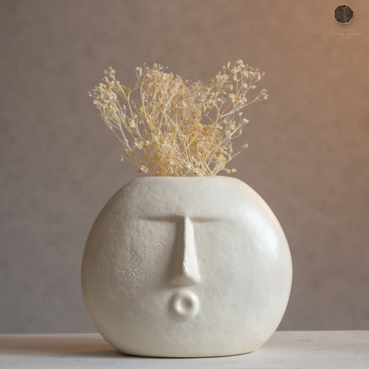 Boho Vase - Faces