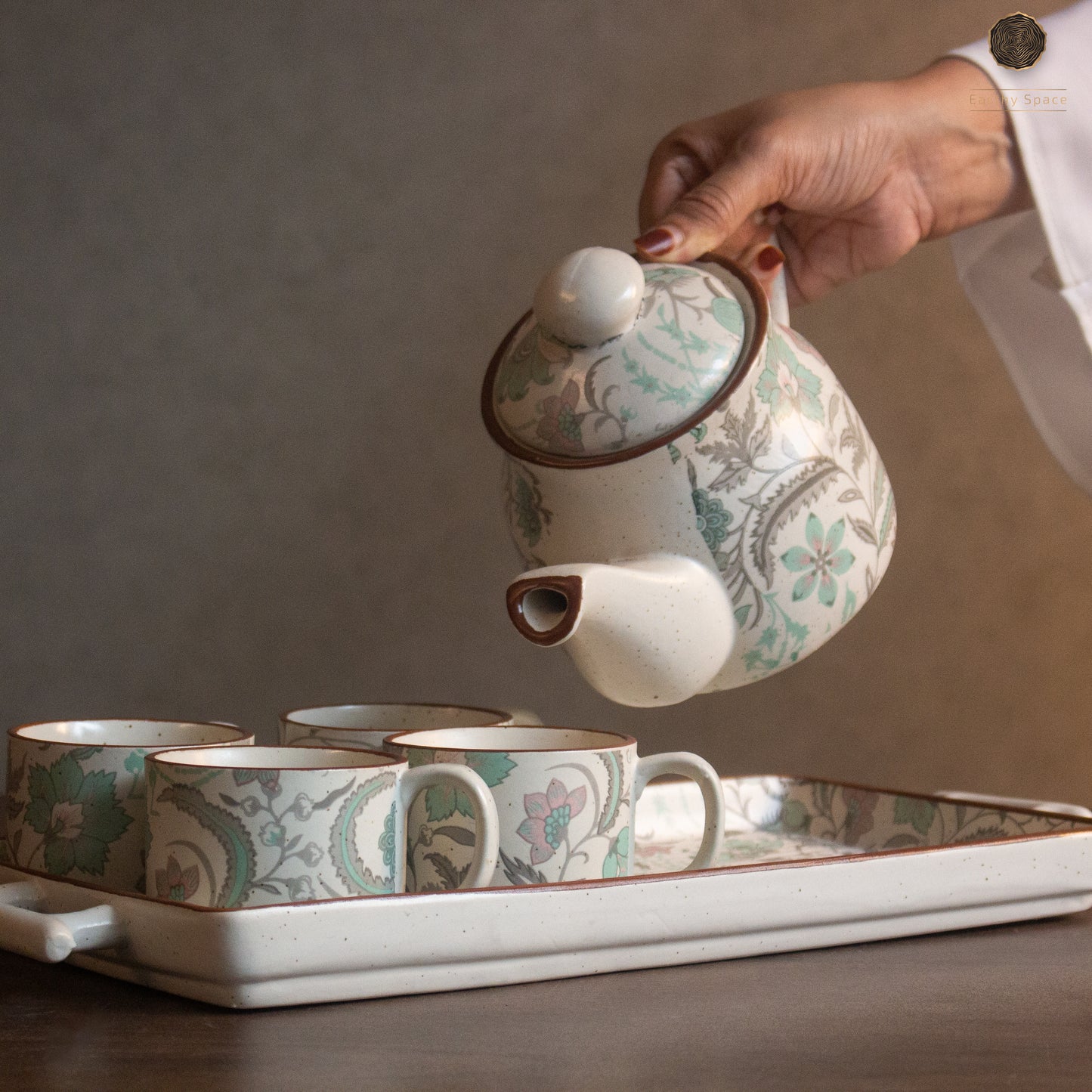 Gardenia Tea Pot Set