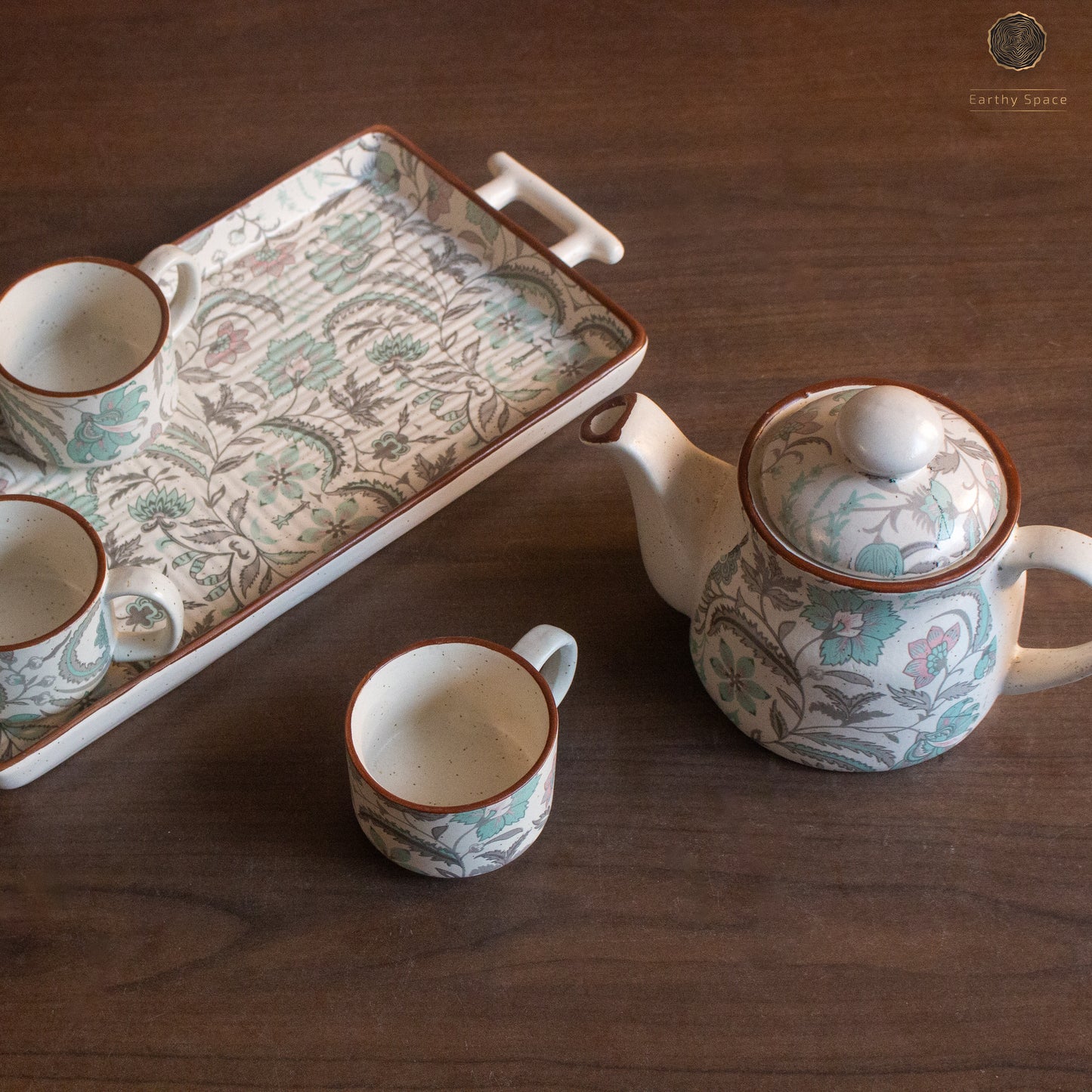 Gardenia Tea Pot Set