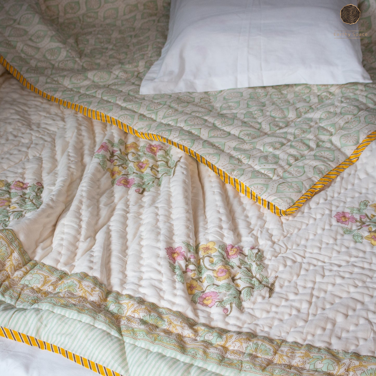 Reversible Quilt - Jaipur Mahal