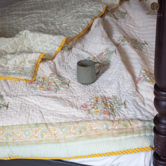 Reversible Quilt - Jaipur Mahal