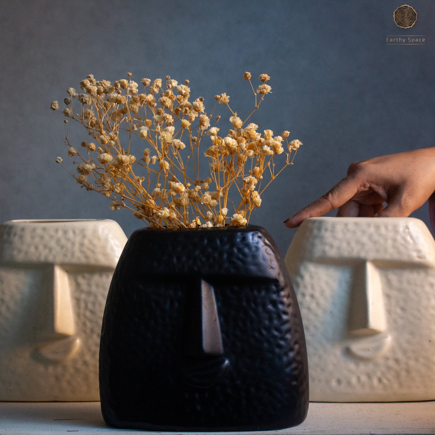 Boho Vase - Faces