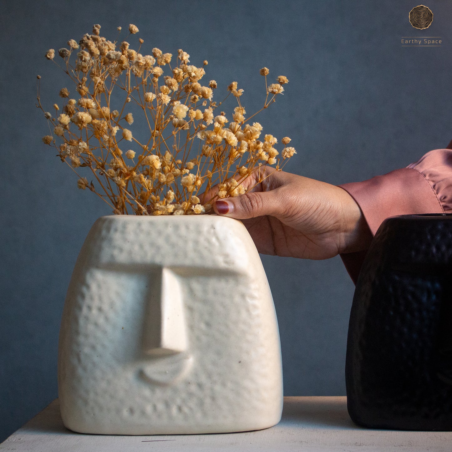 Boho Vase - Faces