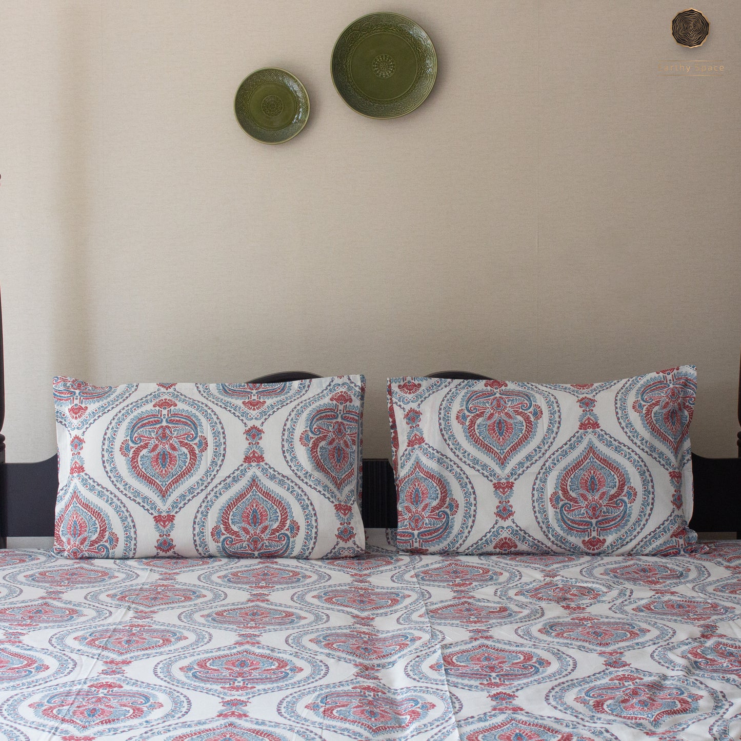 Blue Marwar - Bedsheet - 108" by 108"