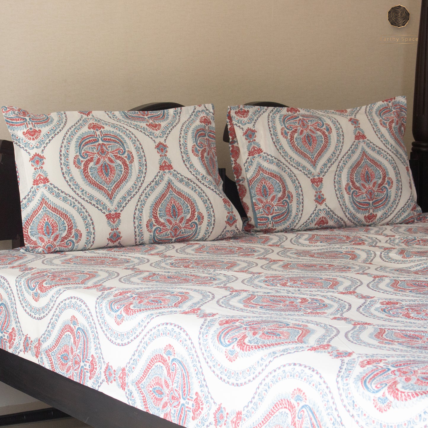 Blue Marwar - Bedsheet - 108" by 108"