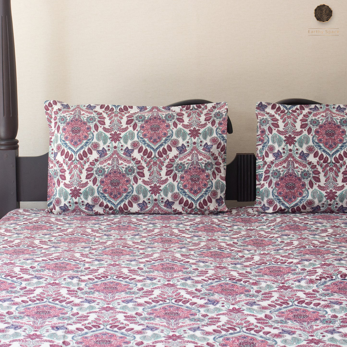 Pink Amber - Bedsheet 90" by 108"