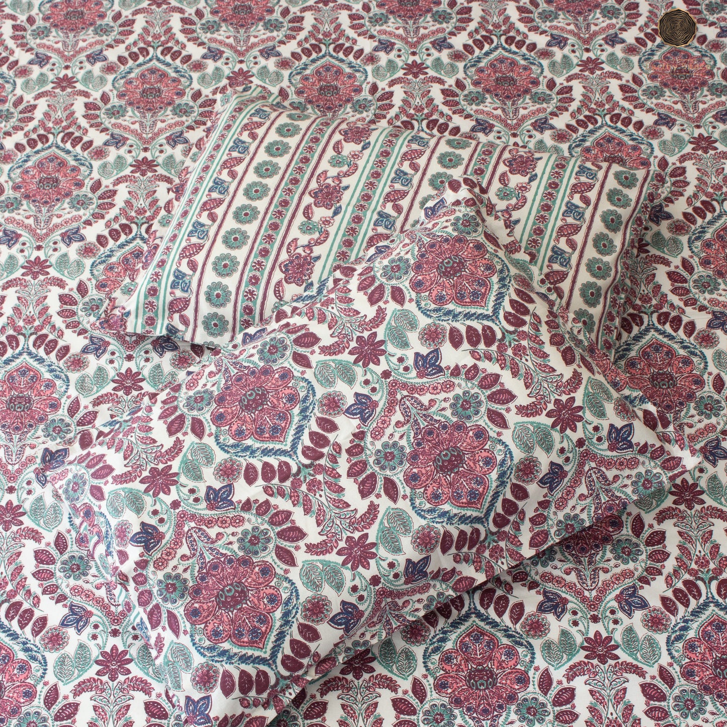 Pink Amber - Bedsheet 90" by 108"