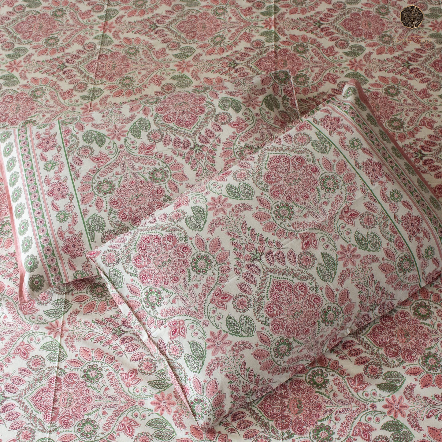 Pink Amber - Bedsheet 108" by 108"
