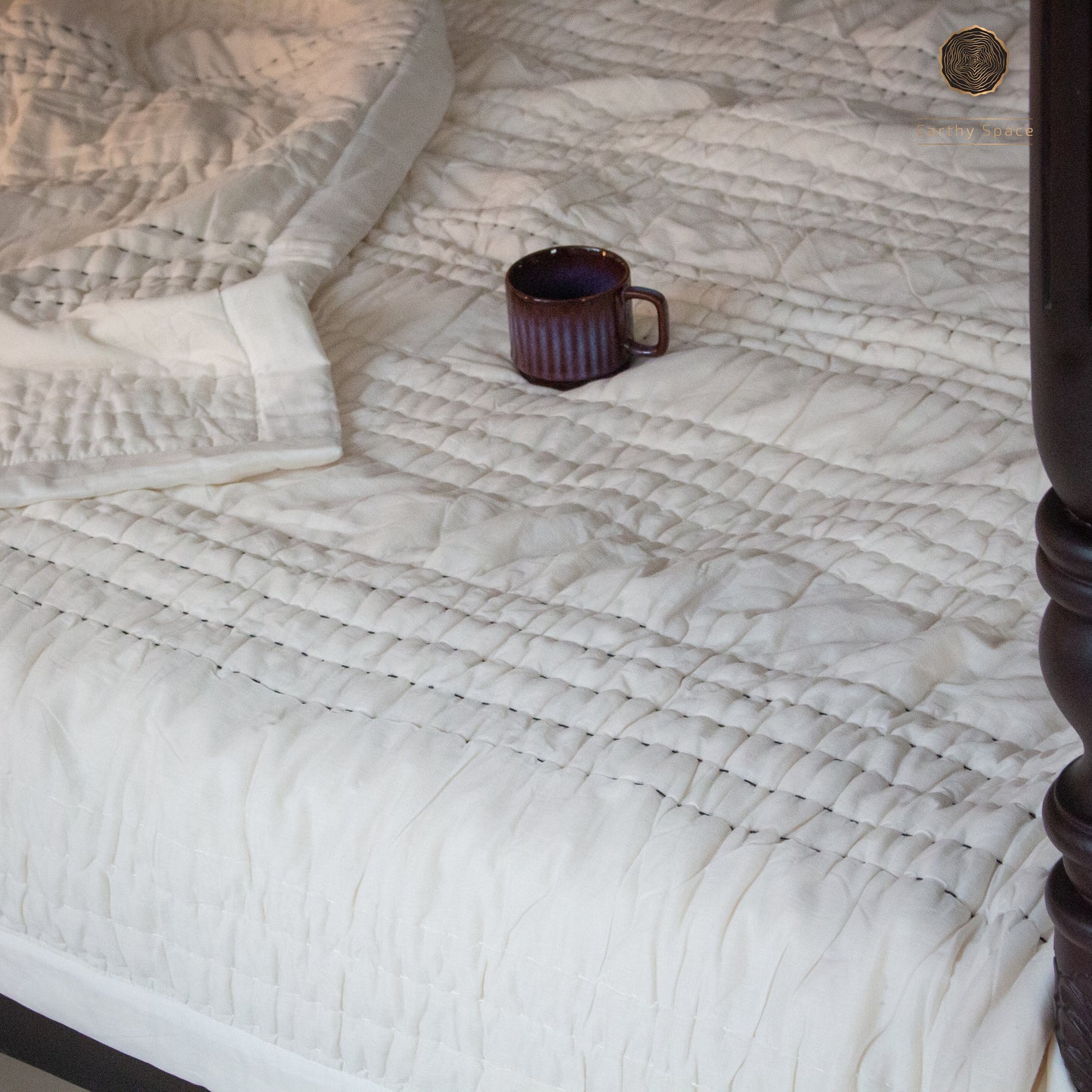 Kantha Quilt - Single Bed