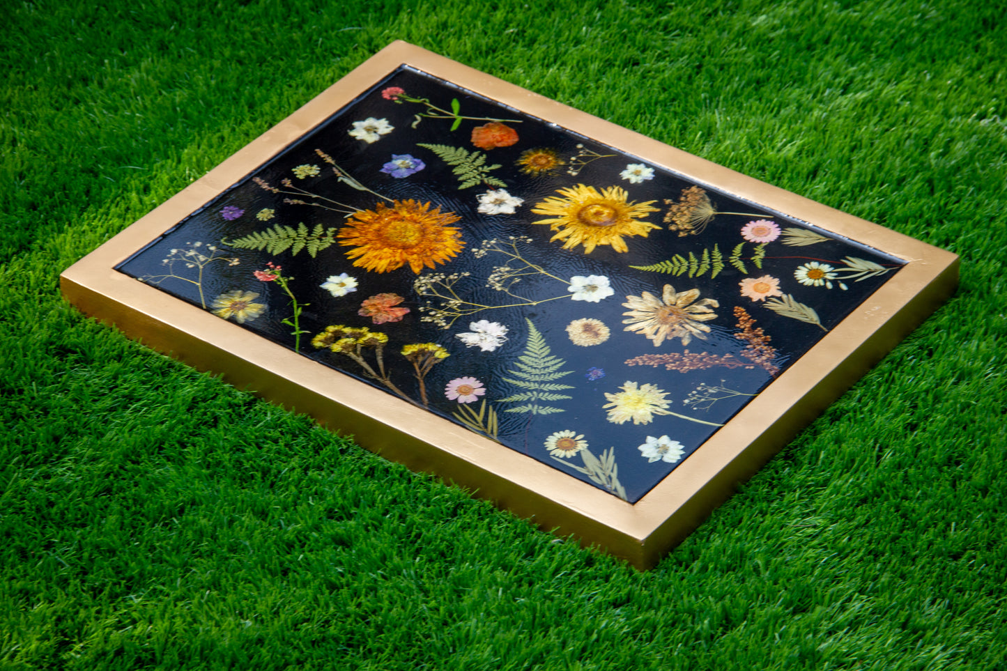 Floral Resin Artwork