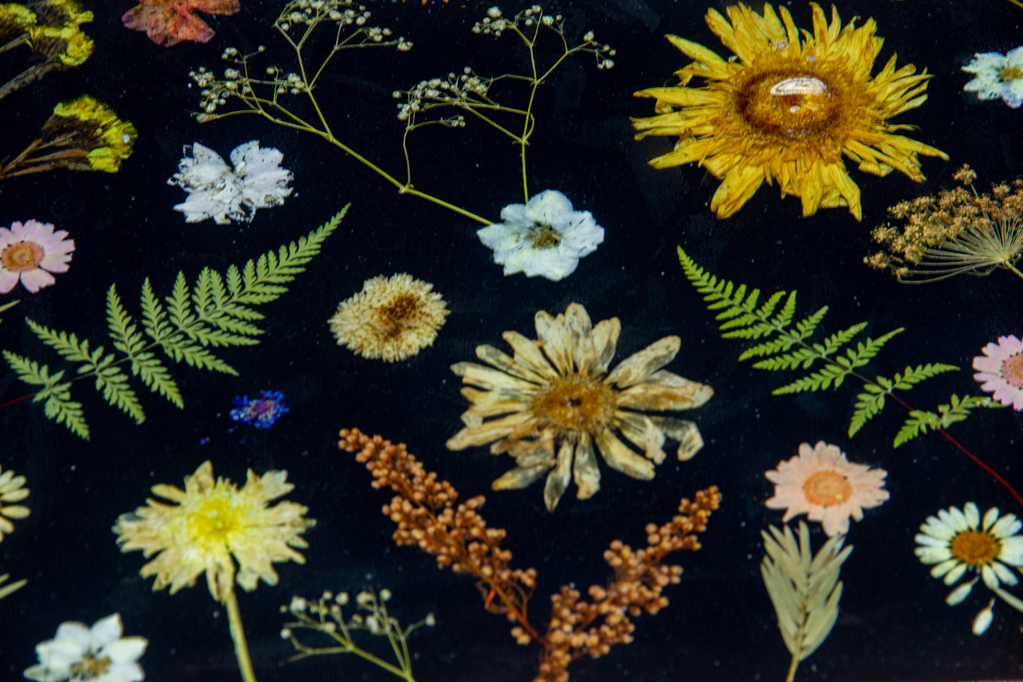 Floral Resin Artwork