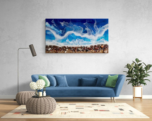 Beach Resin Artwork