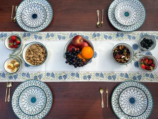 Mandala Ceramic Dinner Set