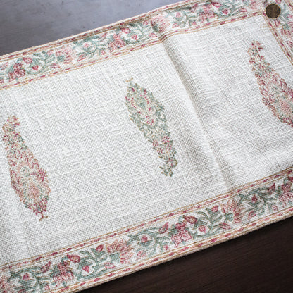 Mugal Era Handloom Table Runner