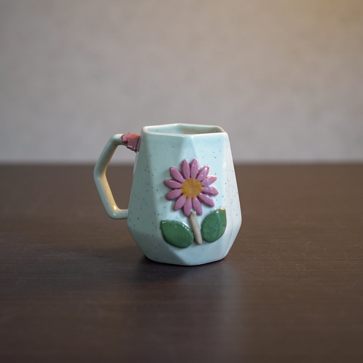 Green Flora Coffee Mugs