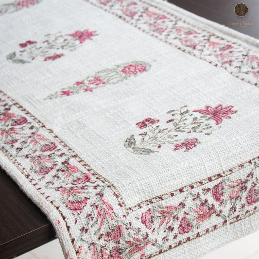 Mogra Handloom Table Runner