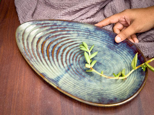 Ceramic Badam Platter