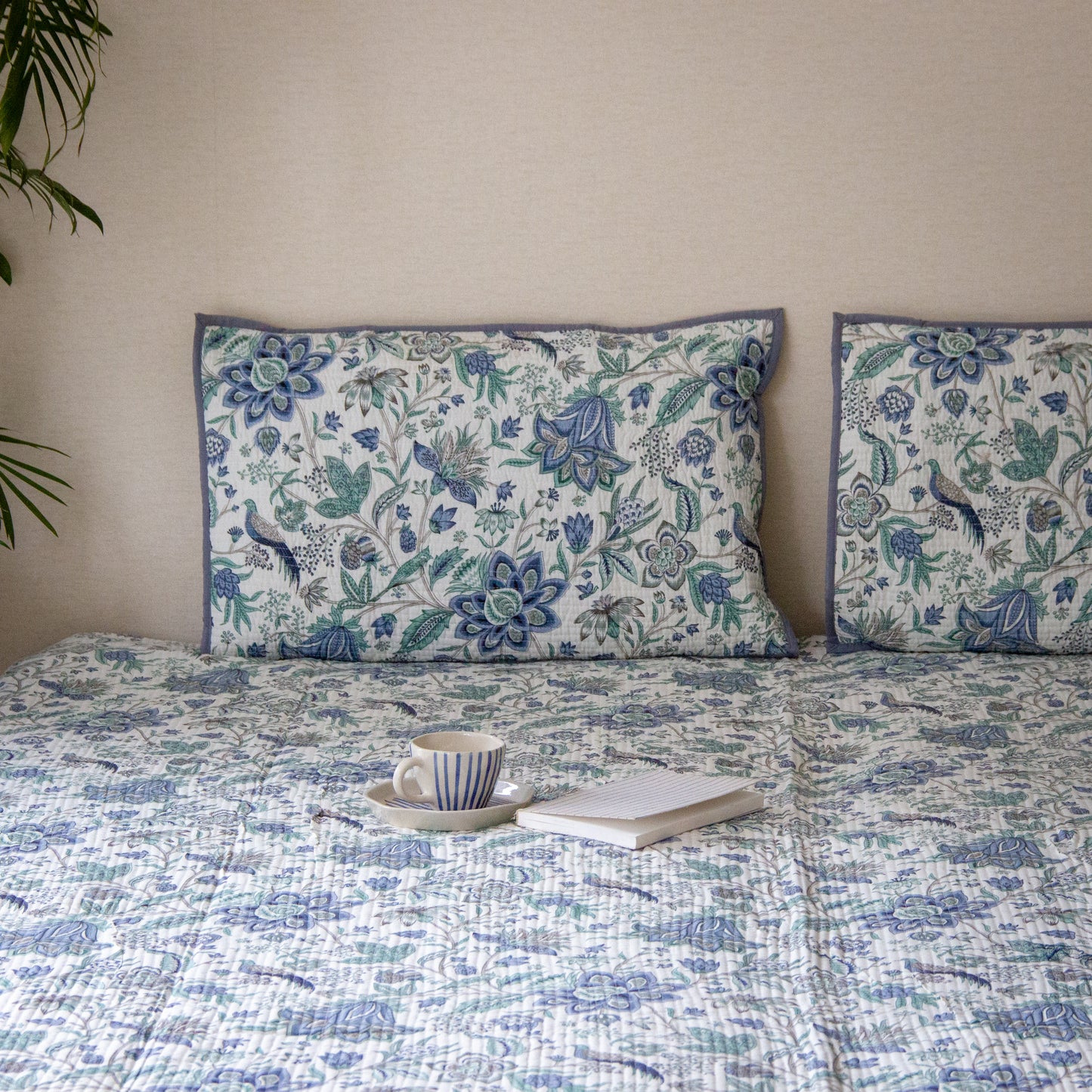 Blossom Series -Quilted Bedspread