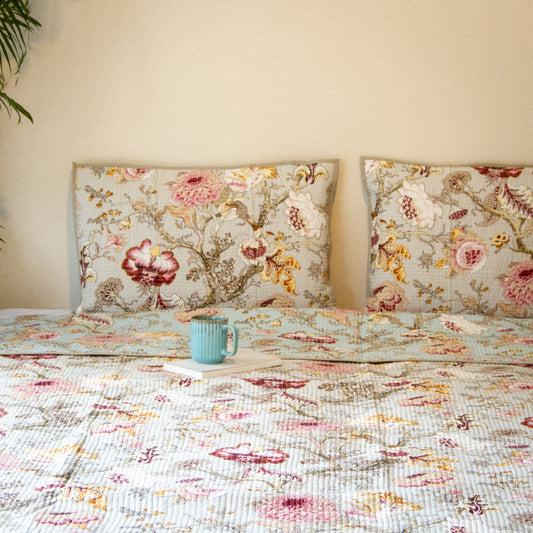 Blossom Series- Quilted Bedspread