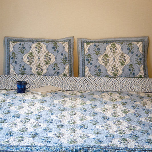 Blossom Series- Quilted Bedspread
