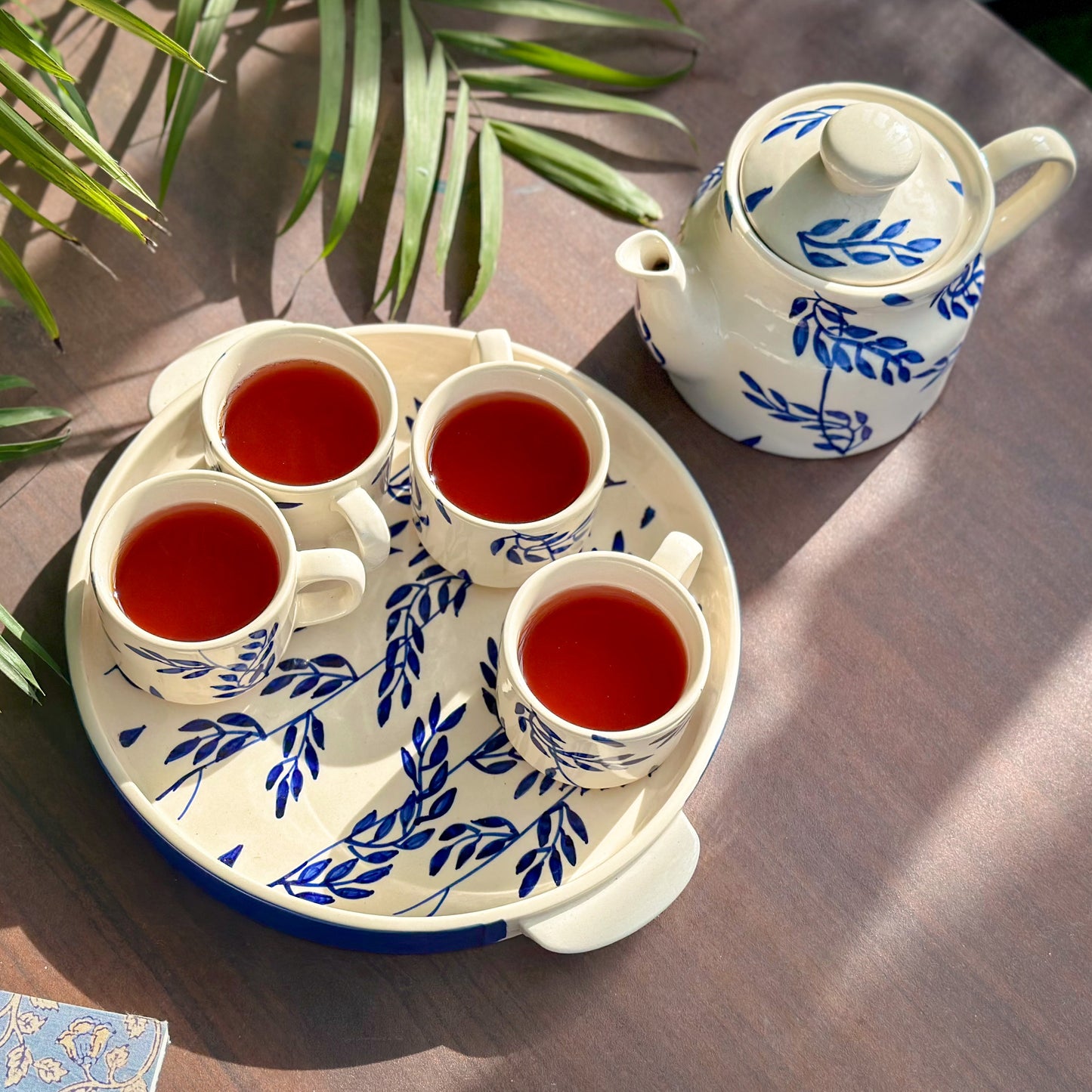 Blue Bell Tea Cup Set