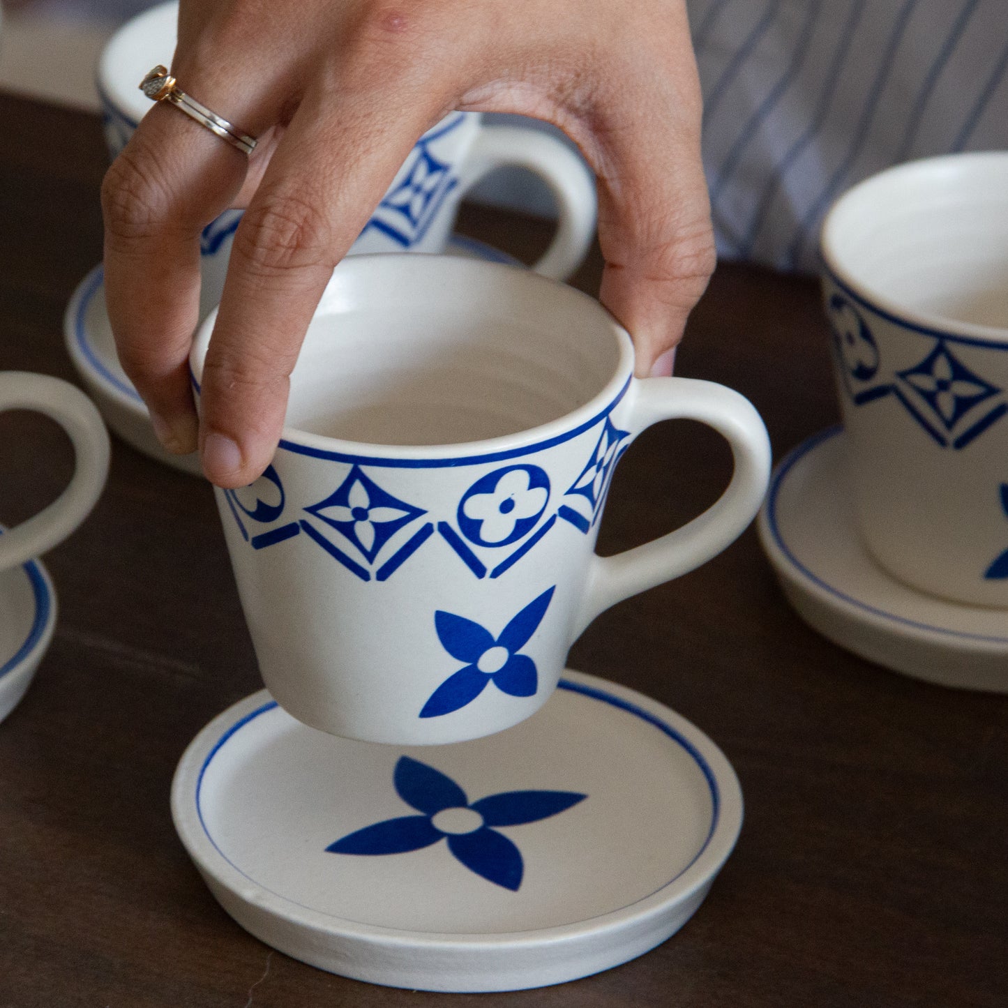 Moroccan Cup & Saucer