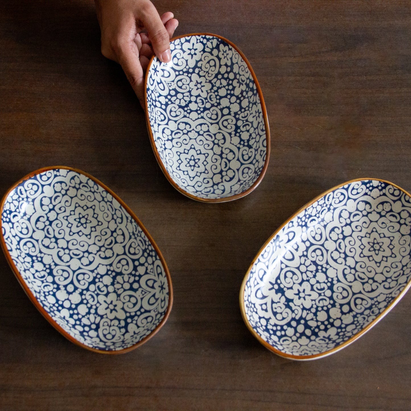 Turkish Oval Platter Bowl