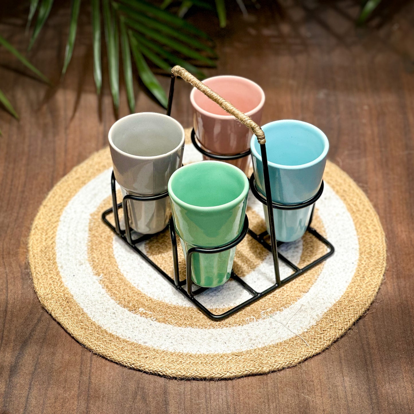 Artisanal Chai Glass Set of 4