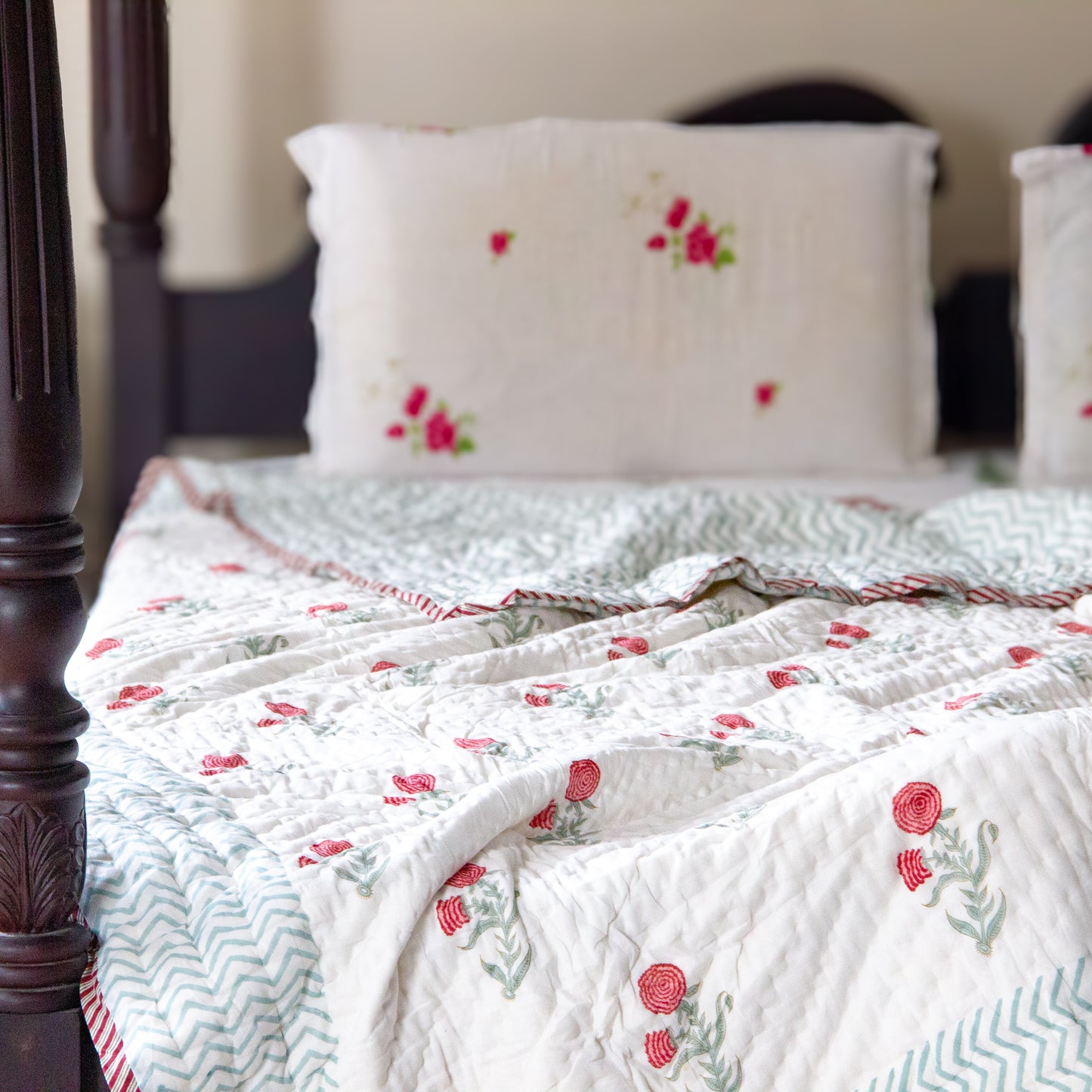 Angelonia Quilt - Single Bed