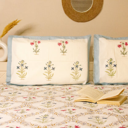 Eden Hand Block Printed Bed Sheets